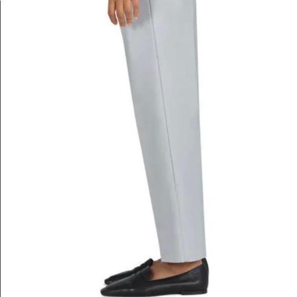 Never worn! Alfred Dunner plus size 18 sateen straight leg pants gray - Picture 2 of 8